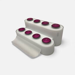 Dyson Original Airwrap Multi Styler Hair Dryer Display Stand - White & Fuchsia